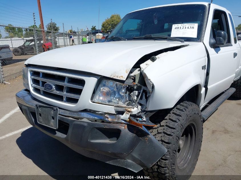 2002 Ford Ranger Edge/Tremor/Xlt VIN: 1FTYR44U02PA78124 Lot: 40121438