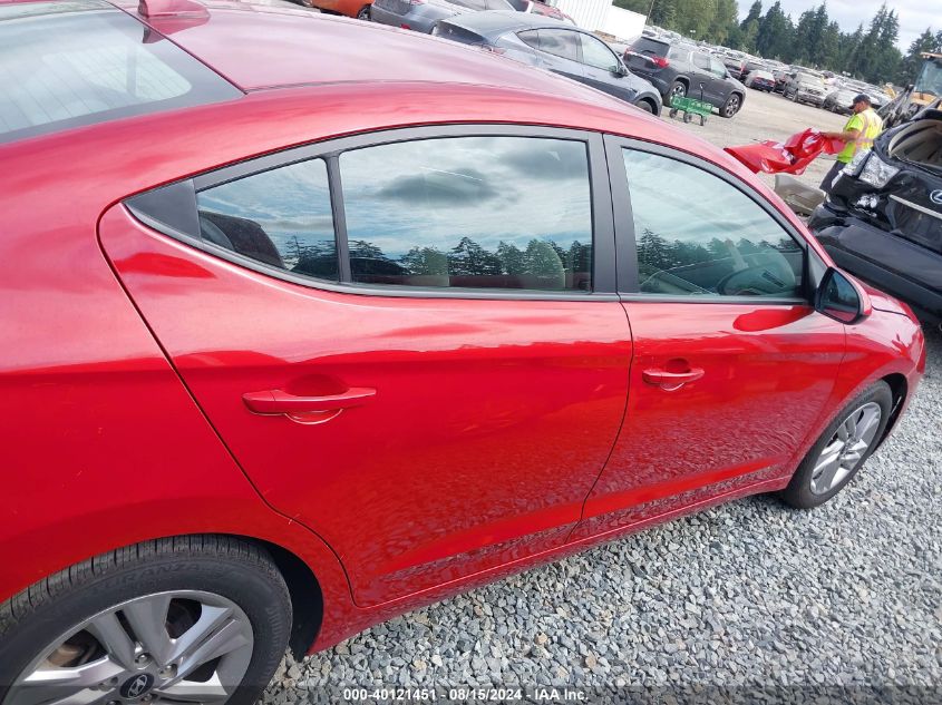 2019 Hyundai Elantra Sel VIN: KMHD84LF0KU779621 Lot: 40121451