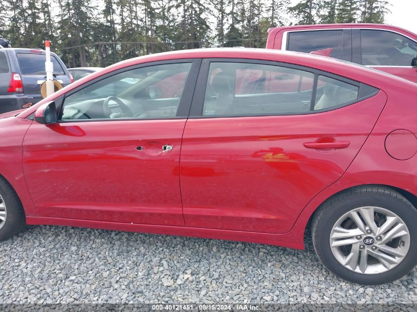 2019 Hyundai Elantra Sel VIN: KMHD84LF0KU779621 Lot: 40121451