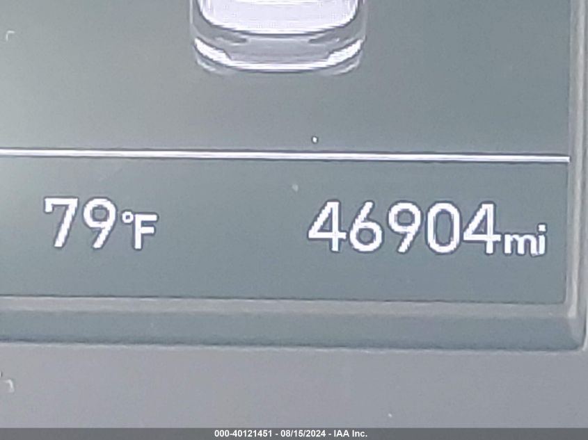 2019 Hyundai Elantra Sel VIN: KMHD84LF0KU779621 Lot: 40121451