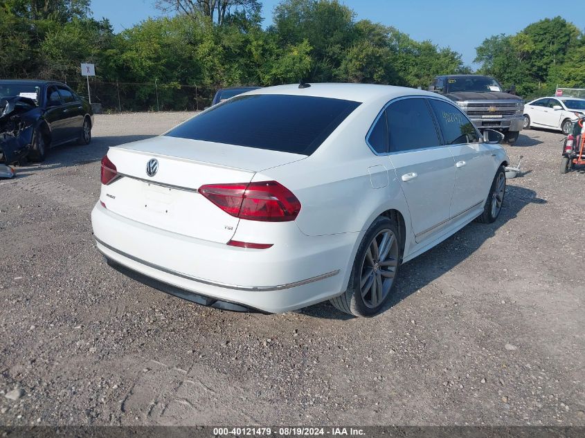 2017 VOLKSWAGEN PASSAT 1.8T R-LINE - 1VWDT7A39HC006753