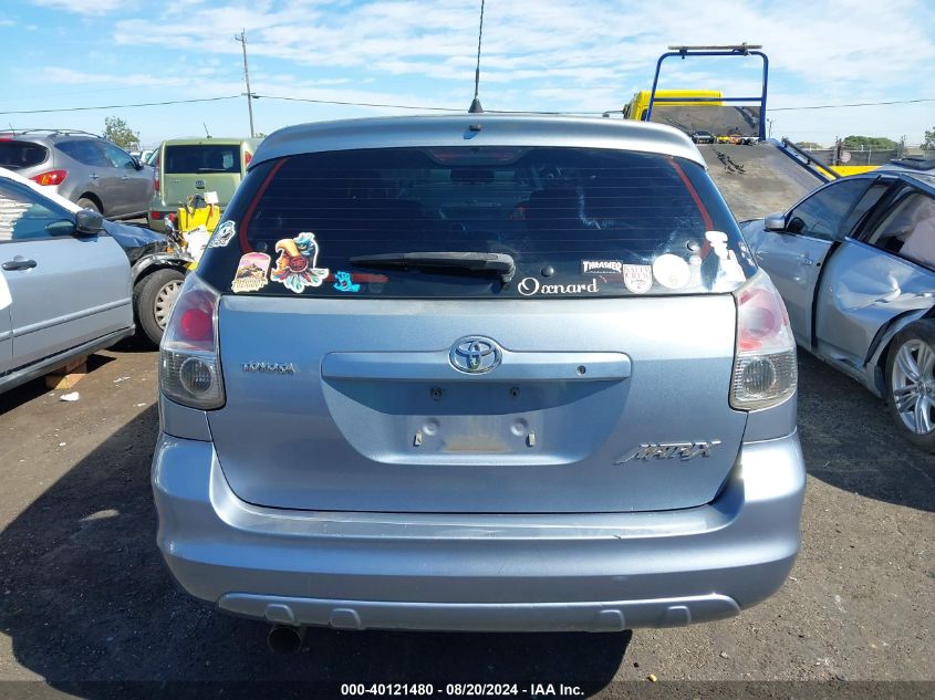 2005 Toyota Matrix VIN: 2T1KR32E05C375649 Lot: 40121480