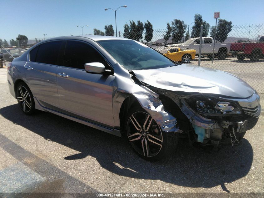 1HGCR2F55HA224454 2017 HONDA ACCORD - Image 1