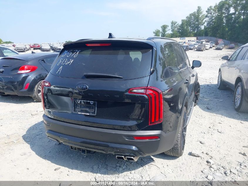 2021 Kia Telluride Ex VIN: 5XYP3DHC9MG163578 Lot: 40121490