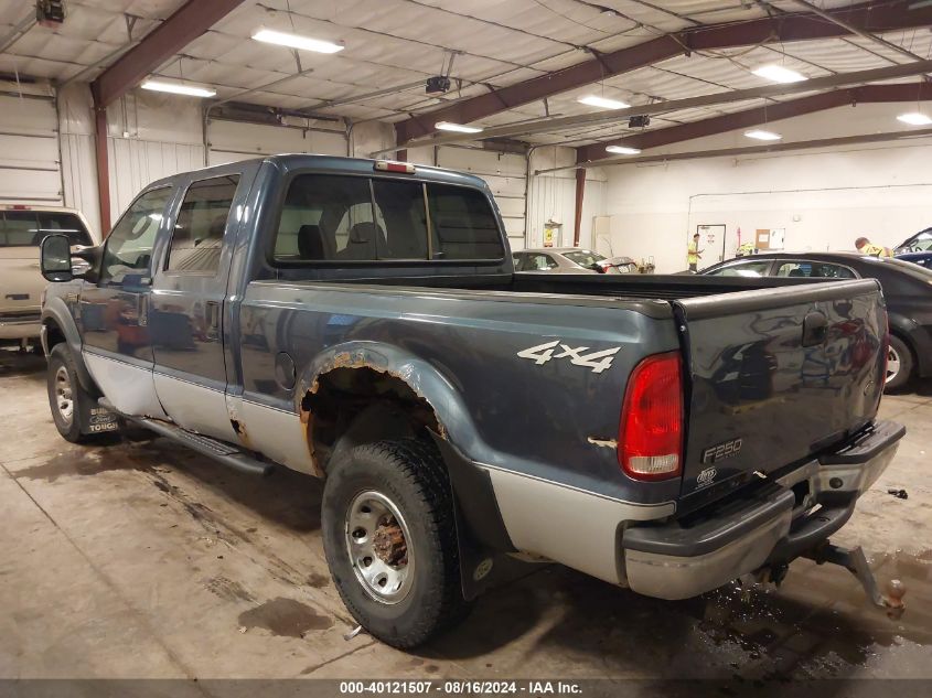 2004 Ford F-250 Lariat/Xl/Xlt VIN: 1FTNW21S24EA58619 Lot: 40121507