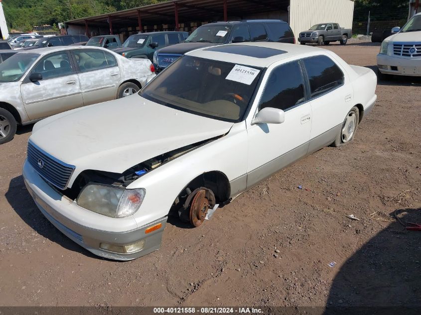 1998 Lexus Ls 400 VIN: JT8BH28F7W0118382 Lot: 40121558