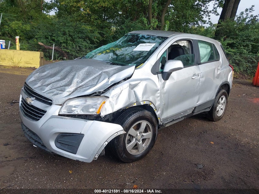 2015 CHEVROLET TRAX 1LS - KL7CJPSB7FB182968