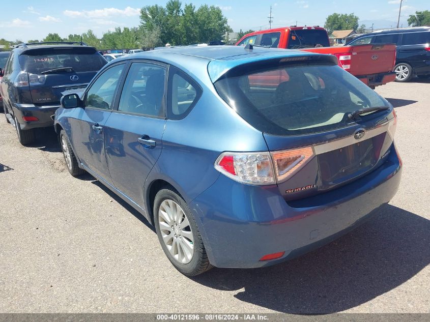 2009 Subaru Impreza 2.5I VIN: JF1GH60629G807628 Lot: 40121596