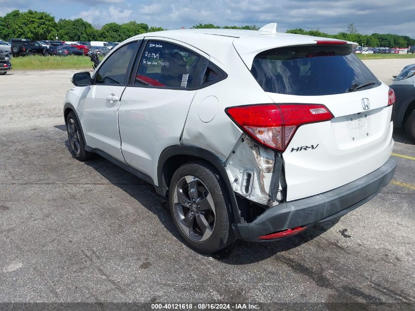 2018 Honda Hr-V Ex VIN: 3CZRU5H57JM718128 Lot: 40121618