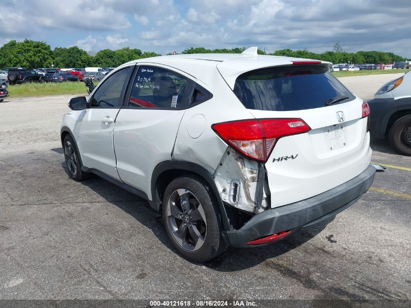 2018 Honda Hr-V Ex VIN: 3CZRU5H57JM718128 Lot: 40121618