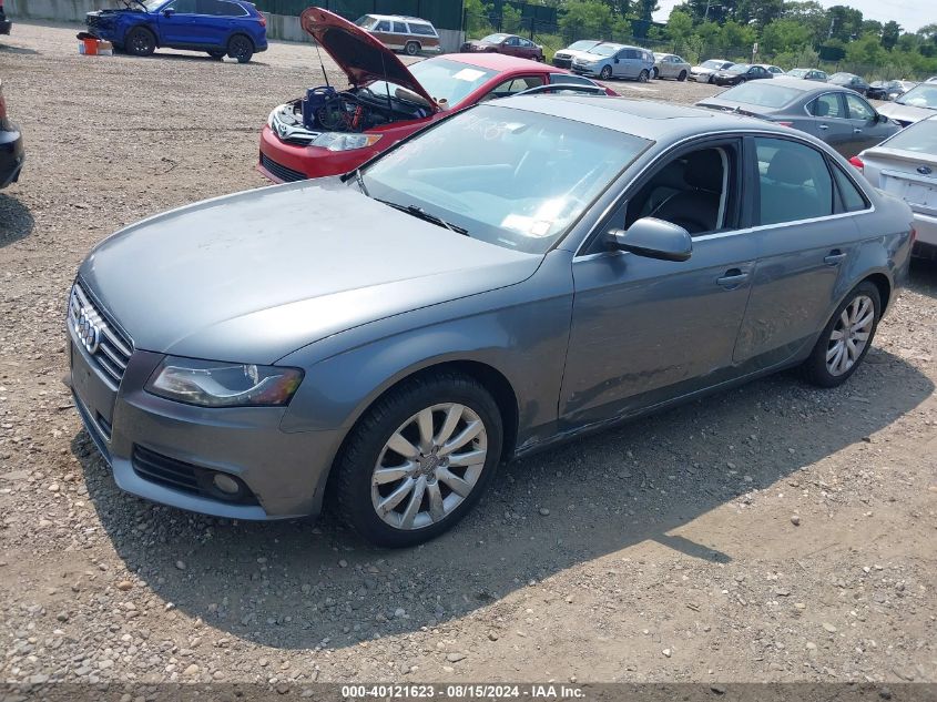 2012 Audi A4 2.0T Premium VIN: WAUBFAFL8CN003974 Lot: 40121623