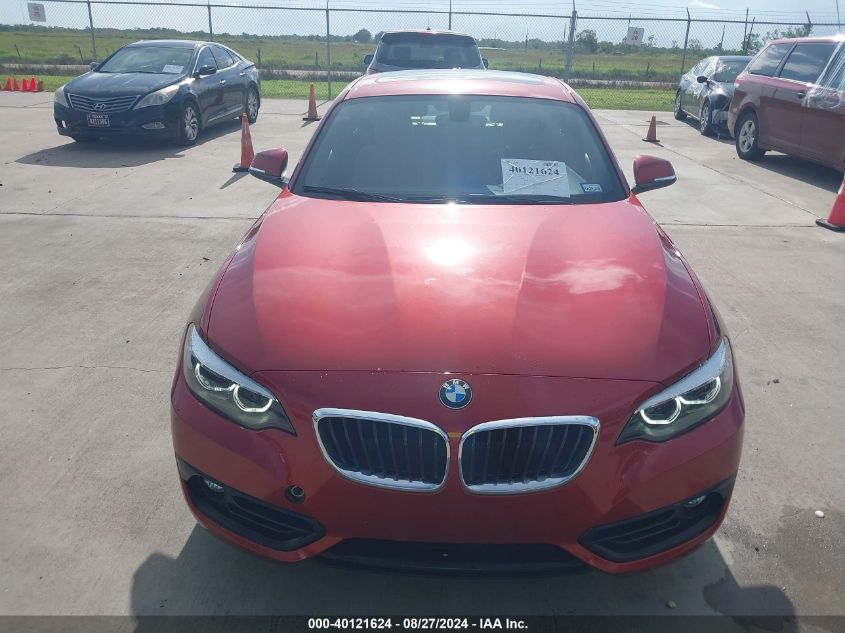 2018 BMW 230I VIN: WBA2J1C59JVB98648 Lot: 40121624