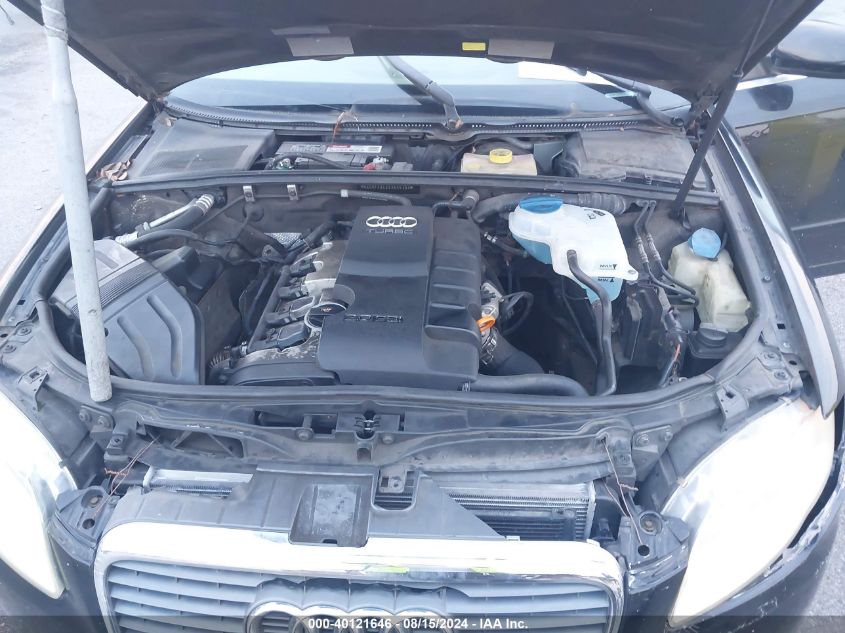 2005 Audi A4 2.0T VIN: WAUAF78E25A535194 Lot: 40121646