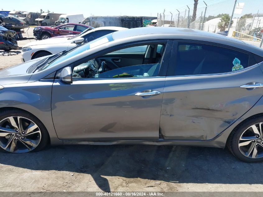 5NPDH4AE4EH475768 2014 Hyundai Elantra Limited