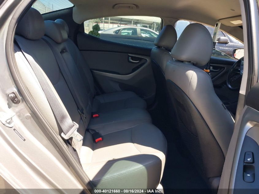 5NPDH4AE4EH475768 2014 Hyundai Elantra Limited