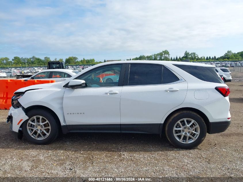 2022 CHEVROLET EQUINOX FWD LT - 3GNAXKEV0NL102187