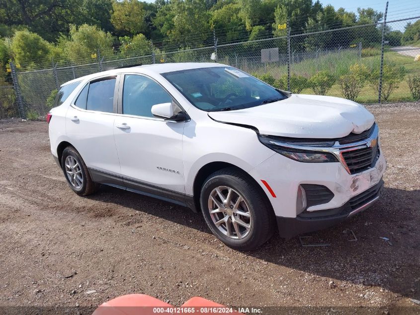 2022 CHEVROLET EQUINOX FWD LT - 3GNAXKEV0NL102187