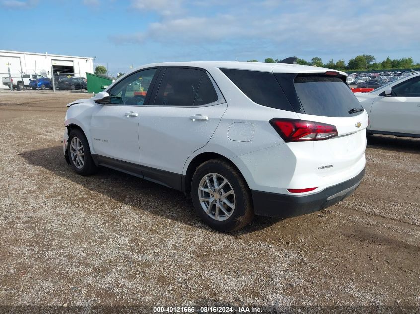 2022 CHEVROLET EQUINOX FWD LT - 3GNAXKEV0NL102187