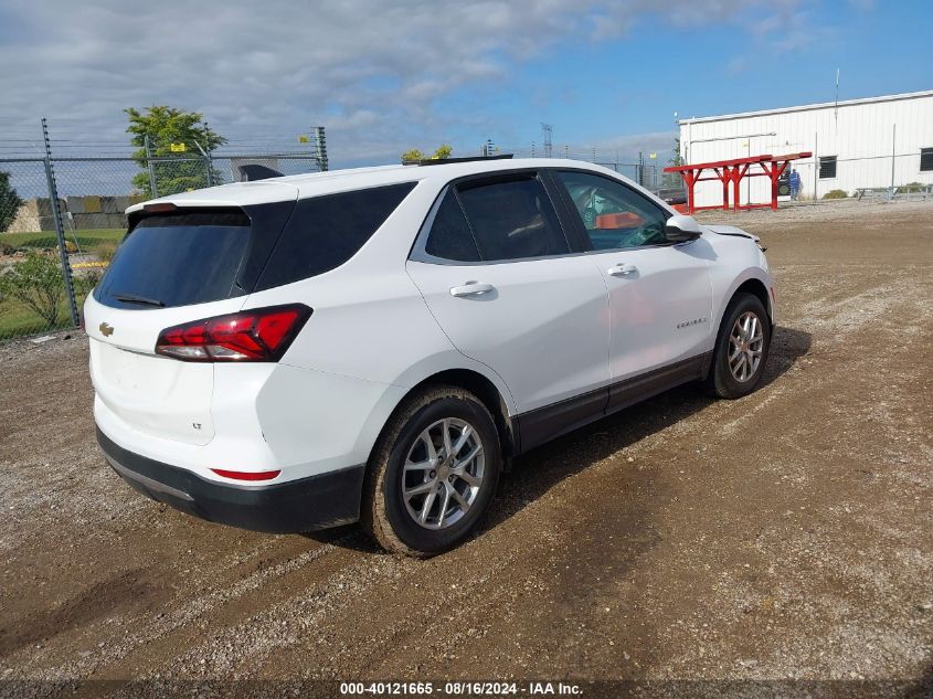 2022 CHEVROLET EQUINOX FWD LT - 3GNAXKEV0NL102187