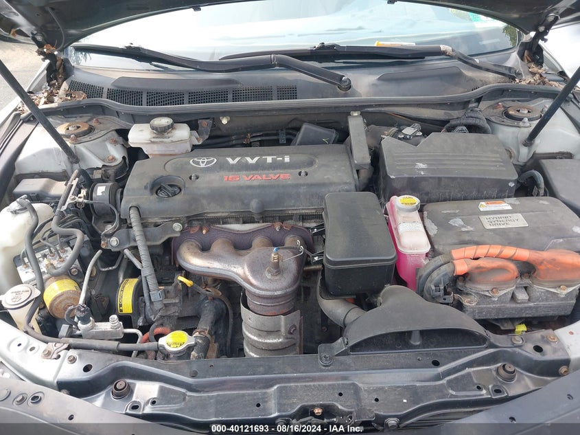 2008 Toyota Camry Hybrid Hybrid VIN: 4T1BB46K18U036539 Lot: 40121693