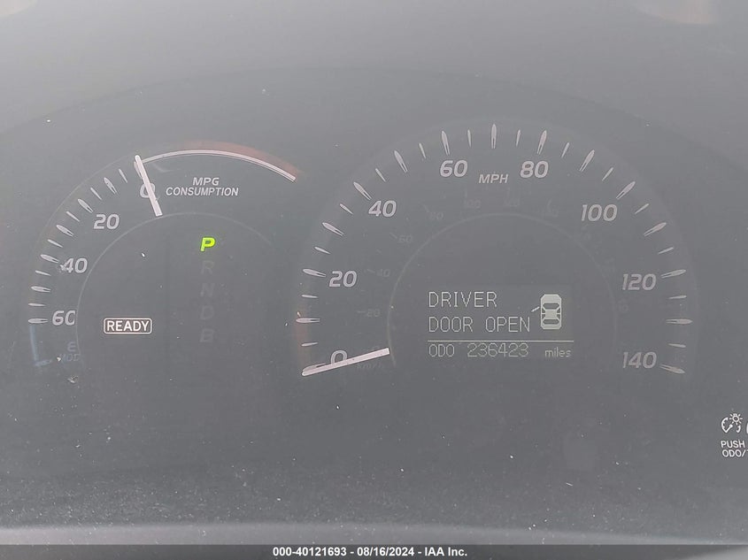 2008 Toyota Camry Hybrid Hybrid VIN: 4T1BB46K18U036539 Lot: 40121693