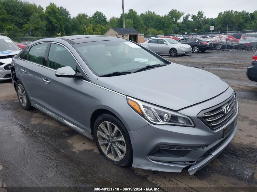 2016 Hyundai Sonata Limited VIN: 5NPE34AF2GH396355 Lot: 40121710