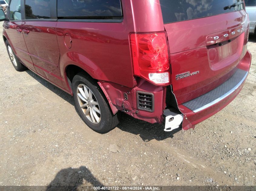 2014 Dodge Grand Caravan Sxt VIN: 2C4RDGCG6ER427676 Lot: 40121722