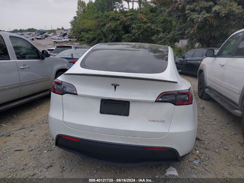 2020 Tesla Model Y VIN: 5YJYGDEFXLF025559 Lot: 40121725