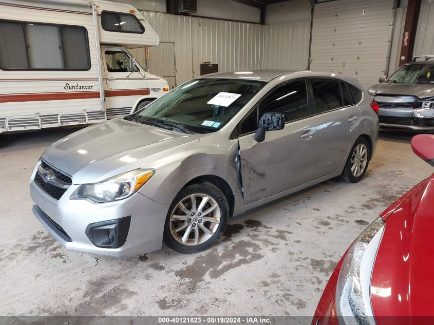 2014 Subaru Impreza 2.0I Premium VIN: JF1GPAC62E8336652 Lot: 40121823