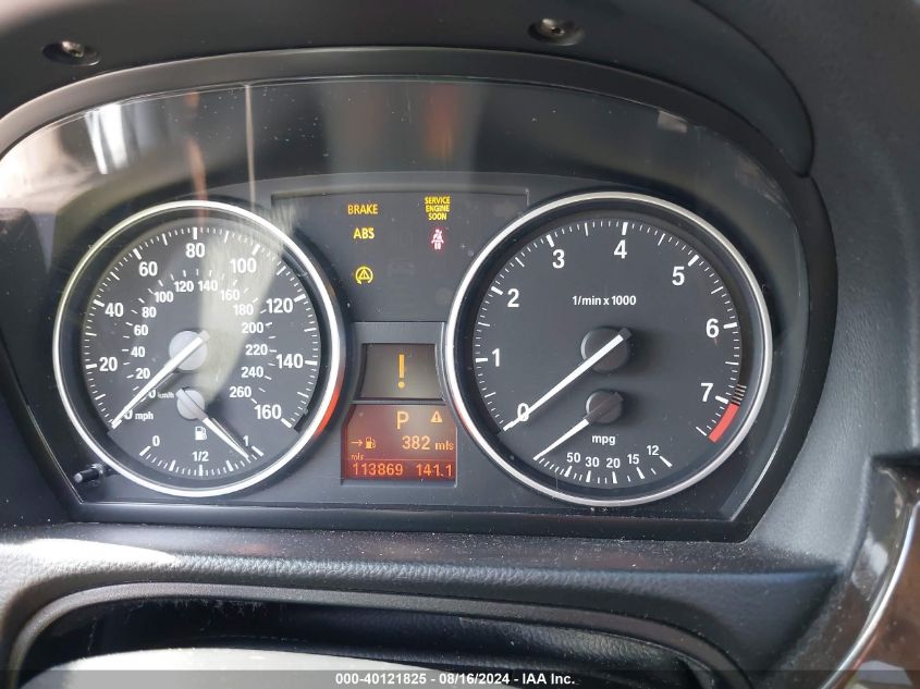 2011 BMW 328I VIN: WBAPH7C57BE673801 Lot: 40121825