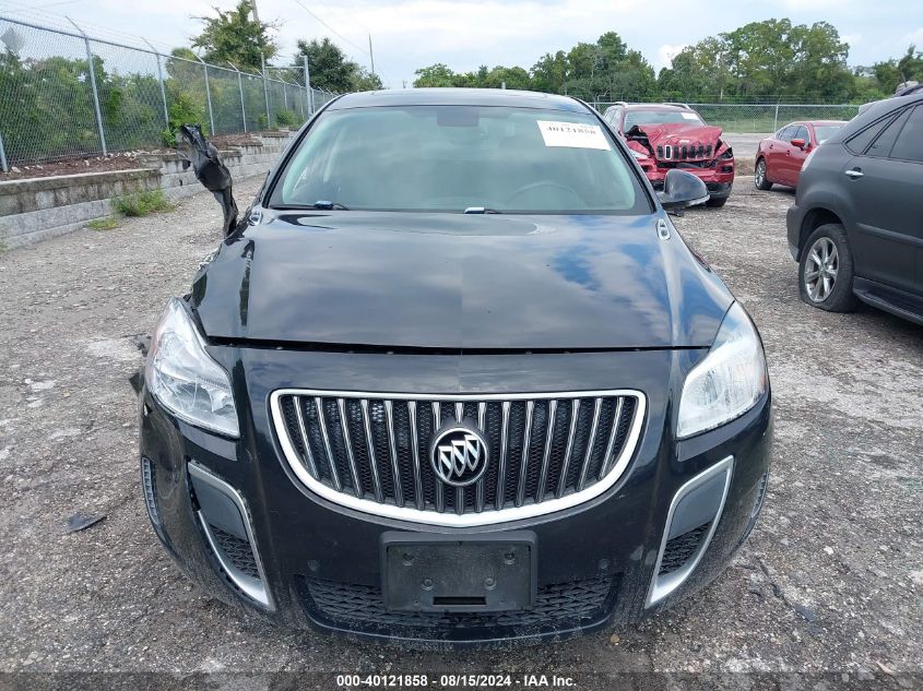 2013 Buick Regal Gs VIN: 2G4GV5GV7D9148720 Lot: 40121858