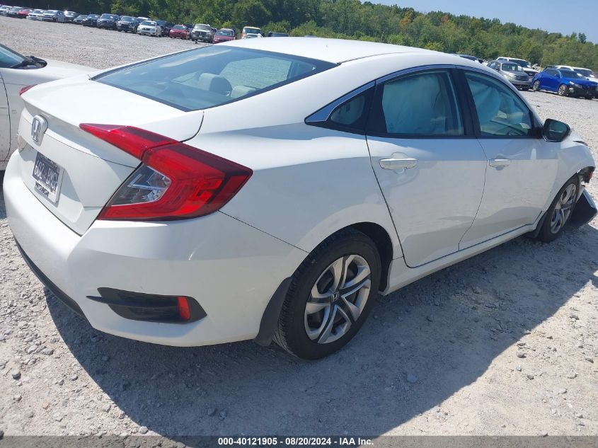 2017 Honda Civic Lx VIN: 19XFC2F59HE058000 Lot: 40121905