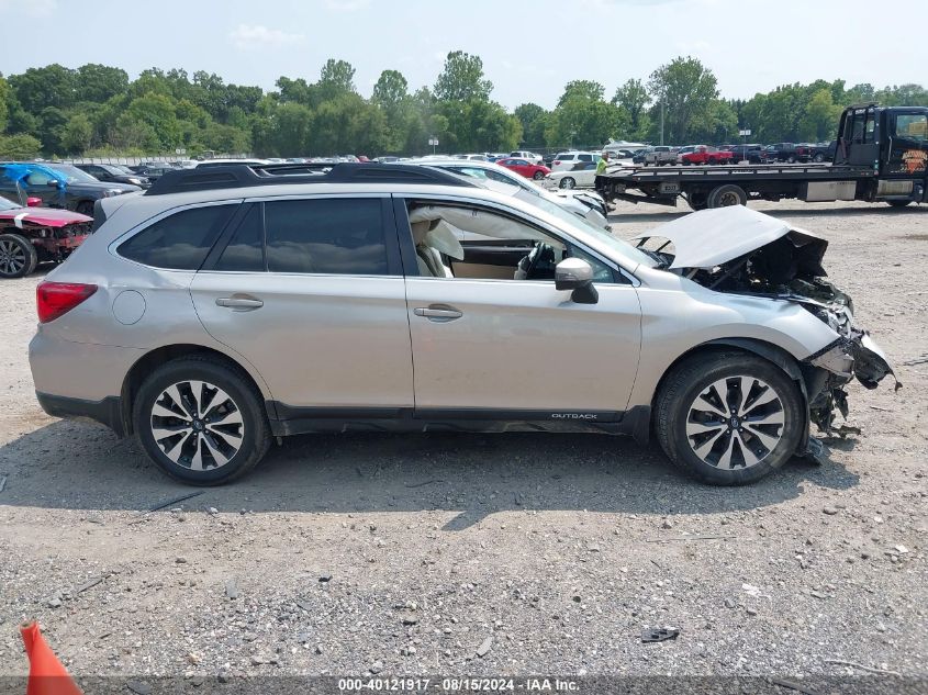 2016 Subaru Outback 2.5I Limited VIN: 4S4BSANC1G3287042 Lot: 40121917