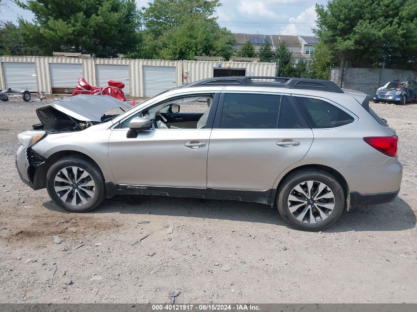 2016 Subaru Outback 2.5I Limited VIN: 4S4BSANC1G3287042 Lot: 40121917