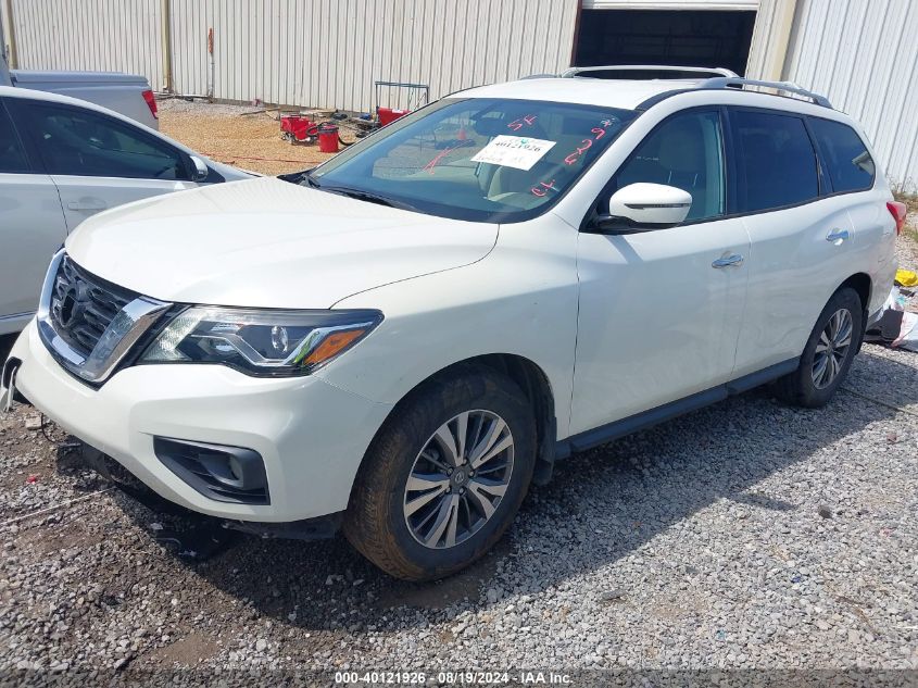 2020 Nissan Pathfinder Sv 2Wd VIN: 5N1DR2BN7LC619107 Lot: 40121926