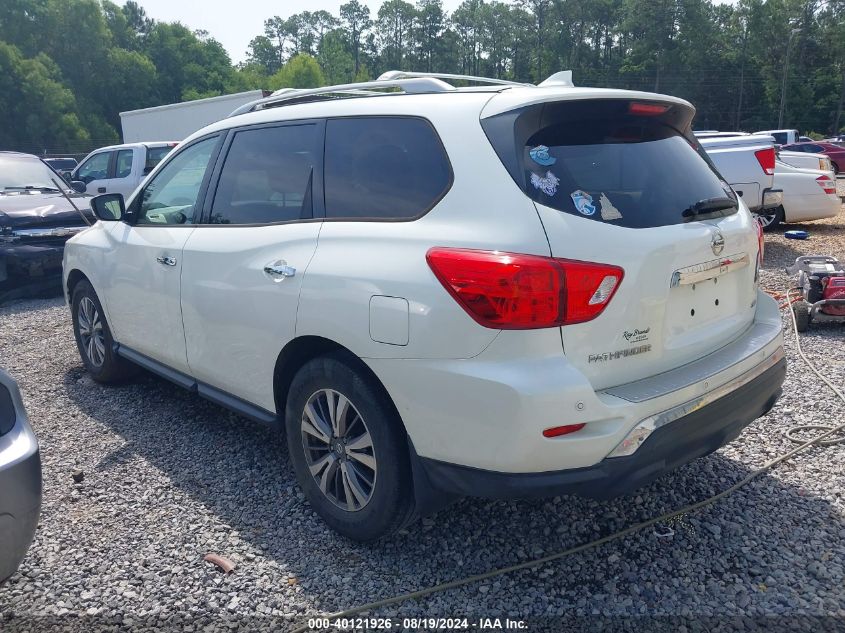 2020 Nissan Pathfinder Sv 2Wd VIN: 5N1DR2BN7LC619107 Lot: 40121926