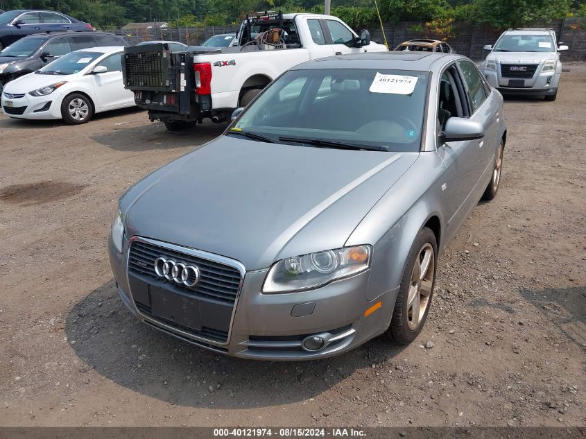 2007 Audi A4 3.2 VIN: WAUDH78E17A062964 Lot: 40121974