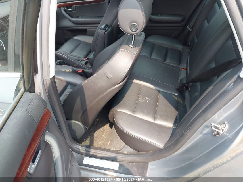 2007 Audi A4 3.2 VIN: WAUDH78E17A062964 Lot: 40121974