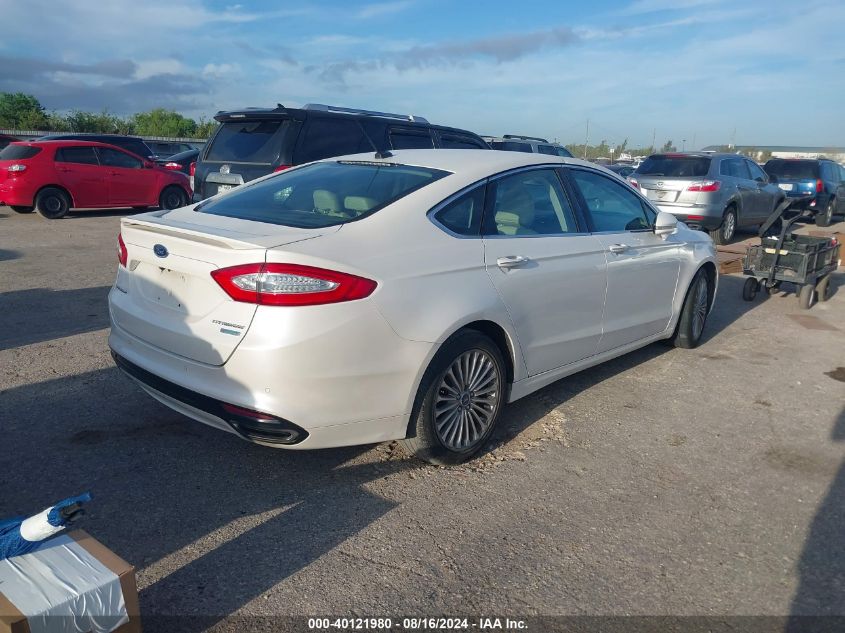 2015 FORD FUSION TITANIUM - 3FA6P0K95FR267683