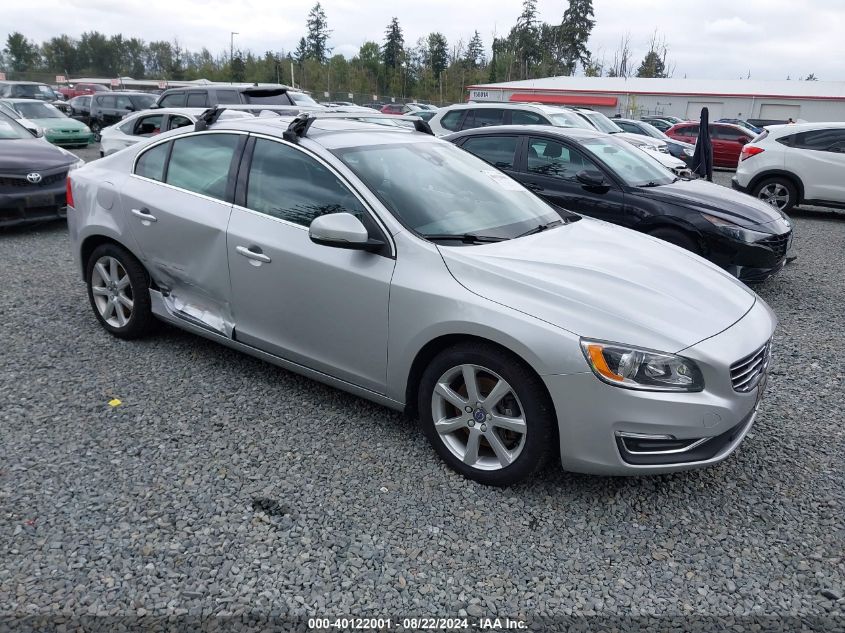 YV1612TK9G1399327 2016 VOLVO S60 - Image 1