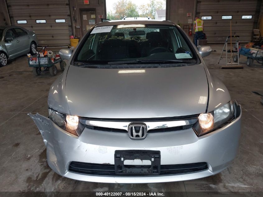 2007 Honda Civic Hybrid VIN: JHMFA36207S010557 Lot: 40122007