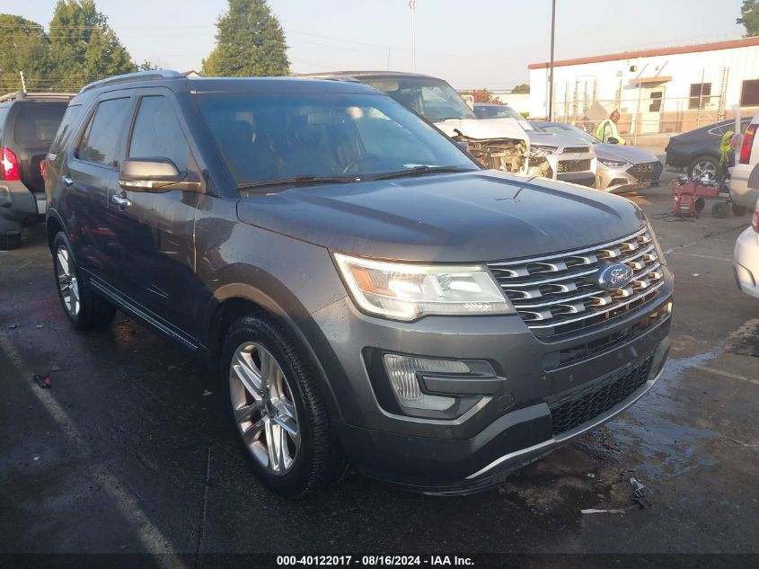 1FM5K8F86HGB19178 2017 FORD EXPLORER - Image 1