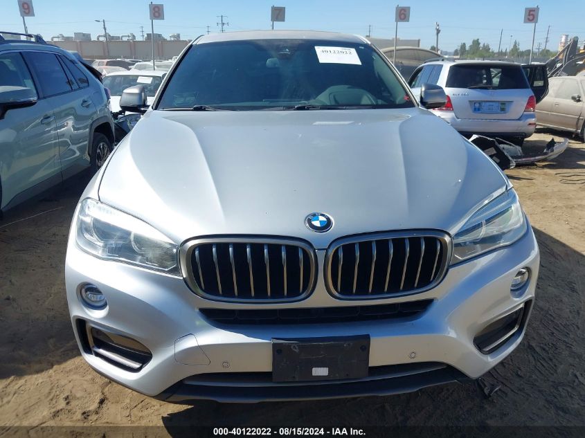 2018 BMW X6 xDrive35I VIN: 5UXKU2C53J0X51268 Lot: 40122022