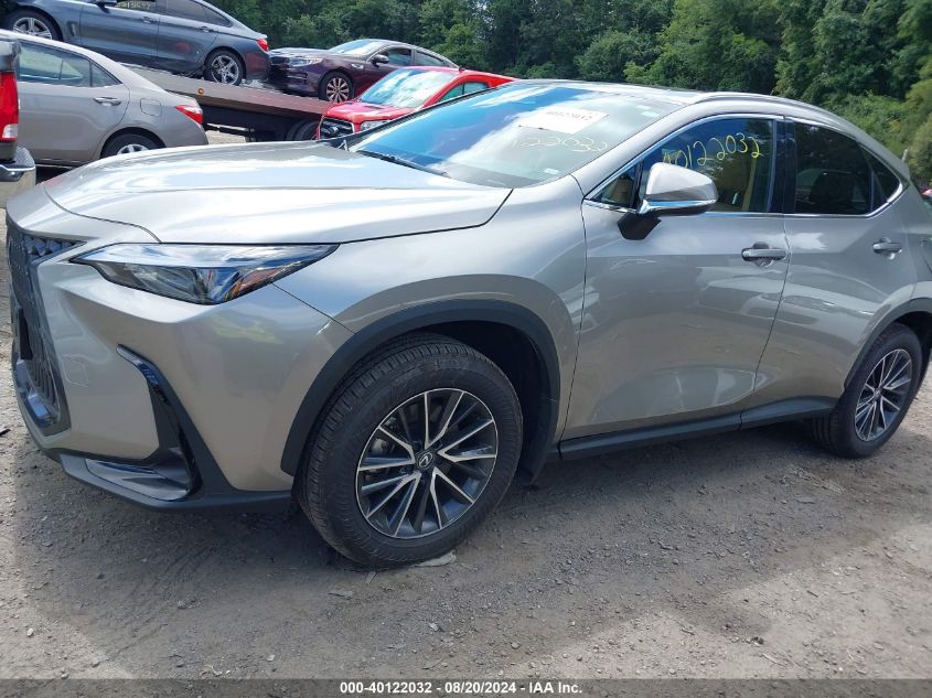 2024 Lexus Nx 350 VIN: 2T2AGCEZ1RC054530 Lot: 40122032