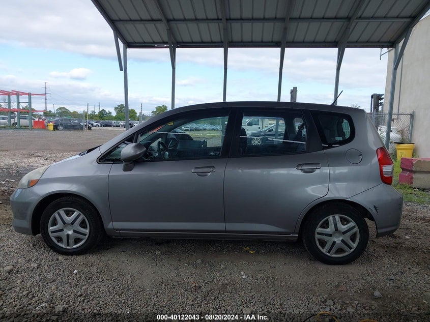 2008 HONDA FIT VIN: JHMGD38468S061105