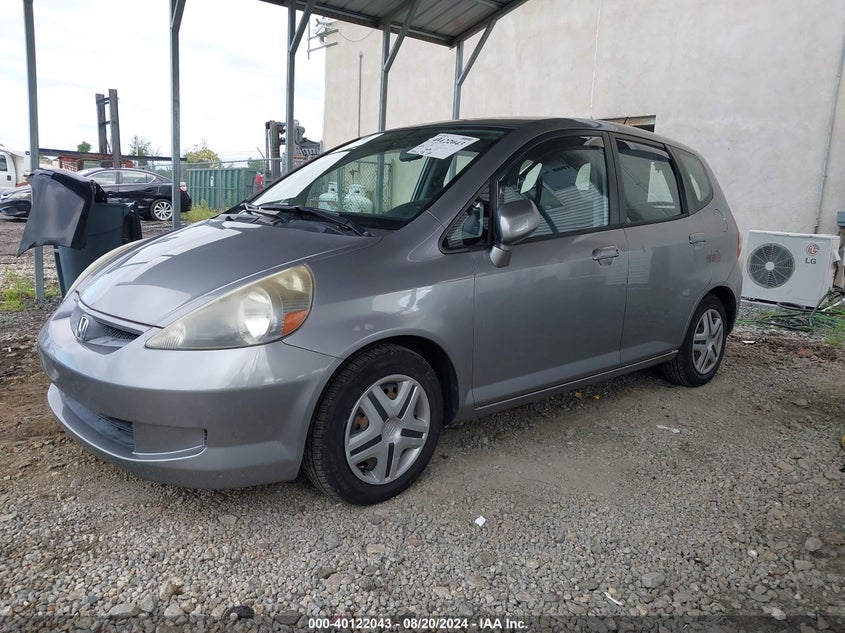 2008 HONDA FIT VIN: JHMGD38468S061105