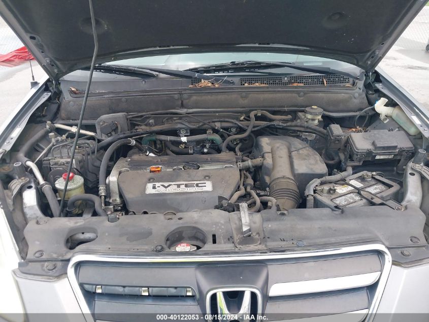 2005 Honda Cr-V Se VIN: SHSRD78945U340843 Lot: 40122053