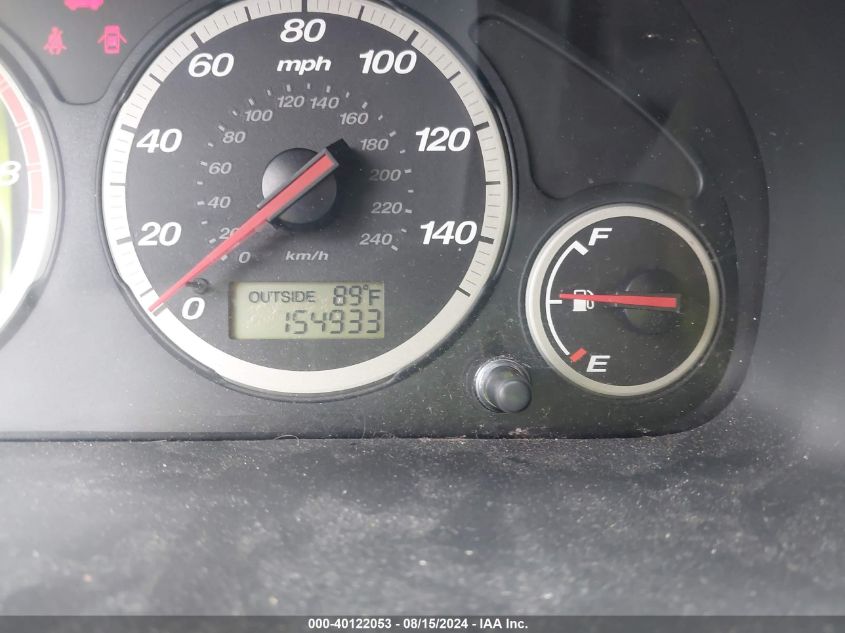 2005 Honda Cr-V Se VIN: SHSRD78945U340843 Lot: 40122053