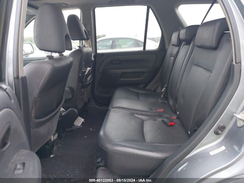 2005 Honda Cr-V Se VIN: SHSRD78945U340843 Lot: 40122053