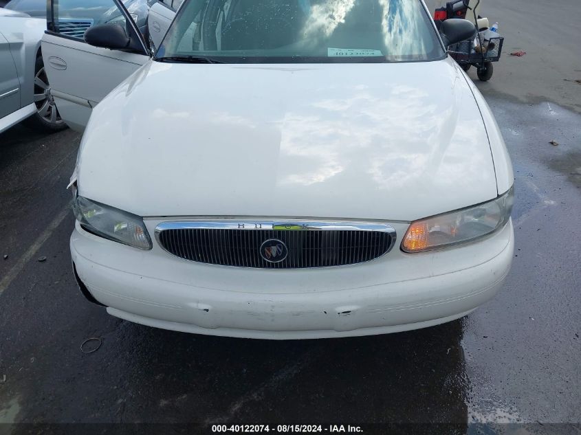 2004 Buick Century VIN: 2G4WS52J341244822 Lot: 40122074